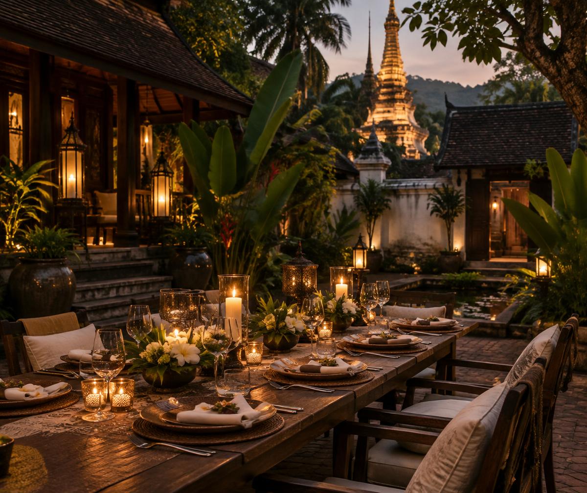 After the lanterns are lit